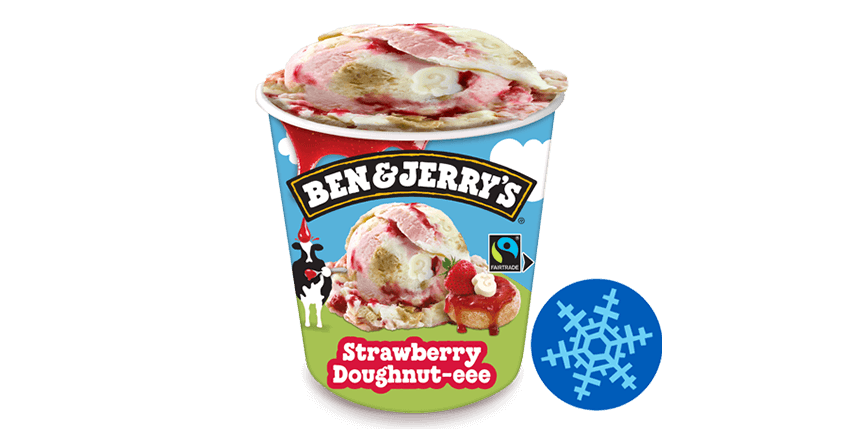 Produktbild Ben & Jerrys - Strawberry Doughnut-eee