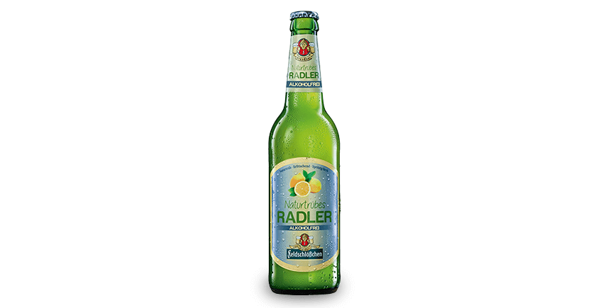 Produktbild Feldschlösschen Radler naturtrüb alkoholfrei 0,5l